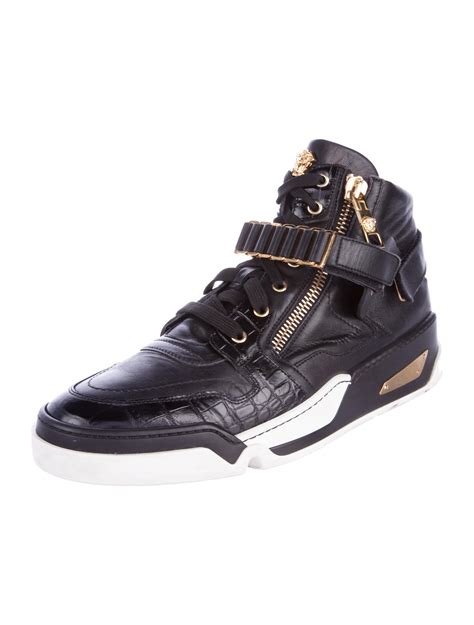 versace medusa strap high tops|Versace Medusa shoes women.